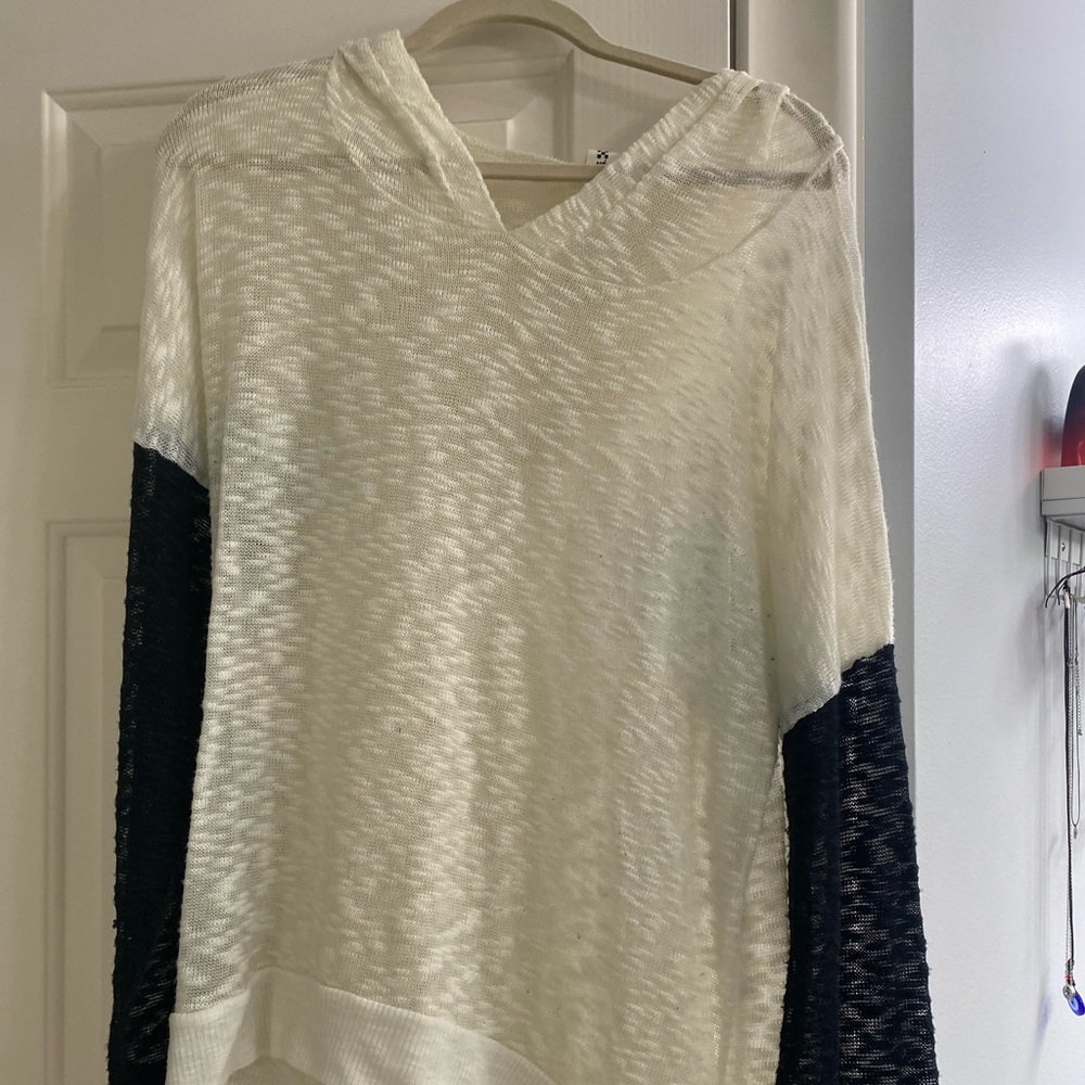 Vans see through hooded top